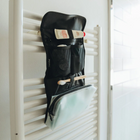 Roll Up Toiletry Bag All Black