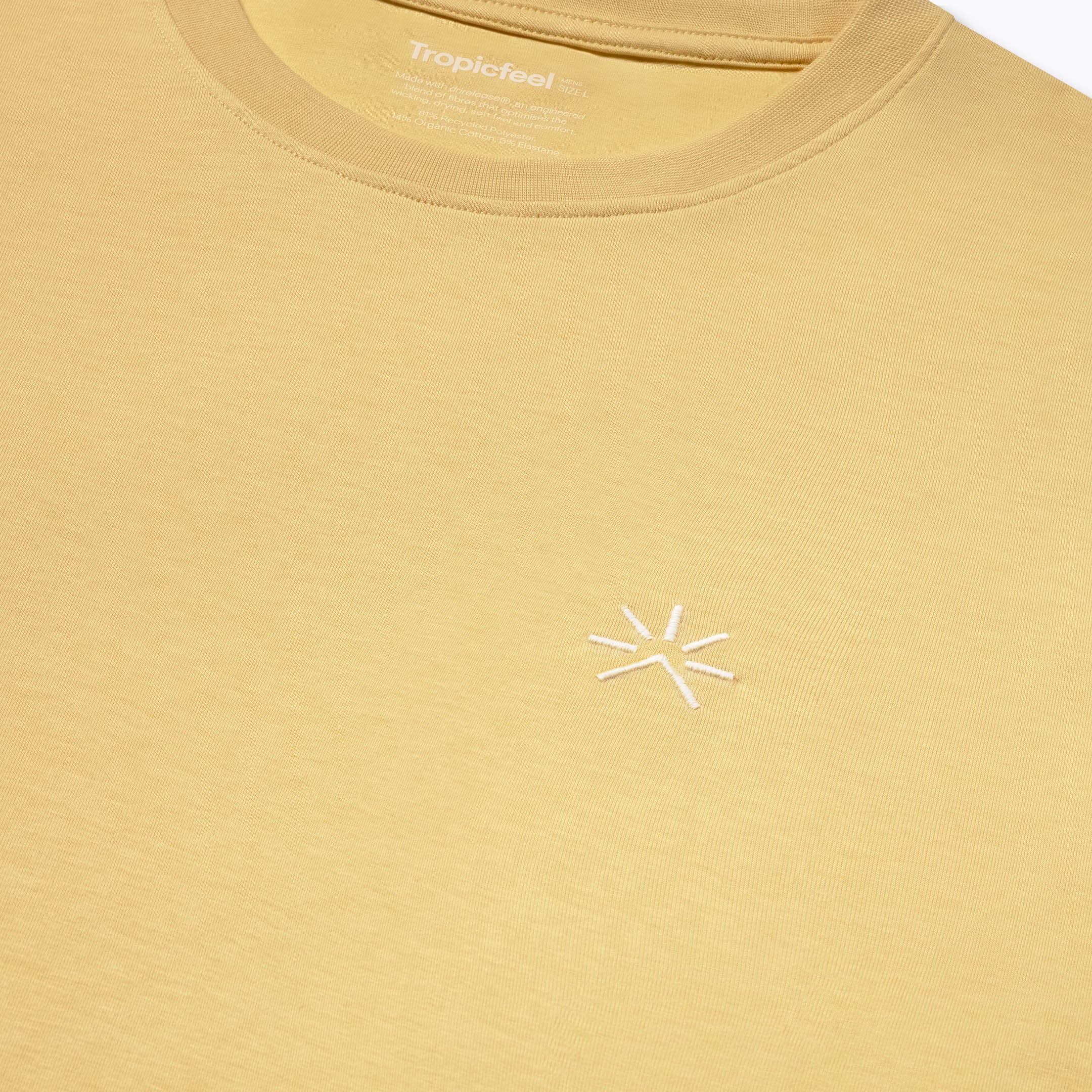 ProTravel™ Tee SS Men Pastel Yellow
